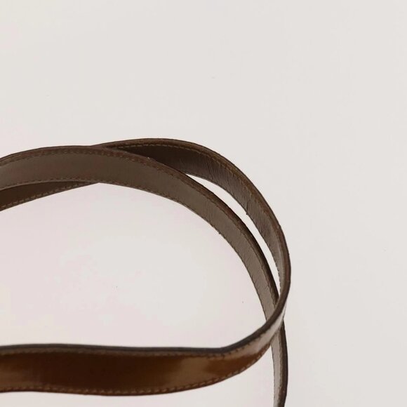 GUCCI Bamboo Backpack Enamel Outlet Brown Gold 003 8030 Auth bs28446 - Picture 11 of 16